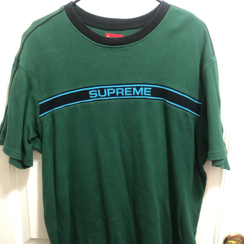 Supreme Green Men's Shirt